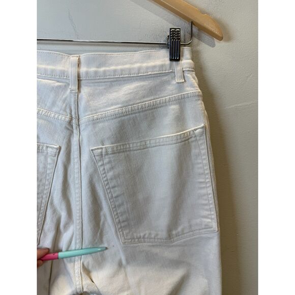 Imogene + Willie Elizabeth Denim Jeans Women’s Size 31 Regular Off White Casual - Picture 6 of 9